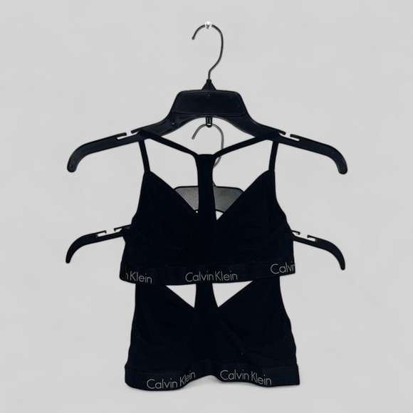 2 Pack Calvin Klein Athletic Lightly
Lined Triangle Bralette - Picture 1 of 3